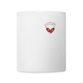 Skateboarder Skater Girl Frauen Sk8er Skateboard - Tasse - Weiß - Vorne