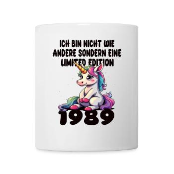 Edition Limitée 1989 Anniversaire Né 1989 - Mug blanc - blanc - Devant