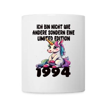 Limited Edition 1994 Geburtstag 1994 Geboren - Tasse - Weiß - Vorne
