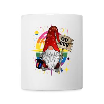 Christmas Gnome Funny Queer LGBTQ+ Gnome - Mug - white - Front