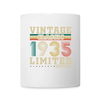 Original 1935 Vintage Retro Cadeau D’anniversaire - Mug blanc - blanc - Devant
