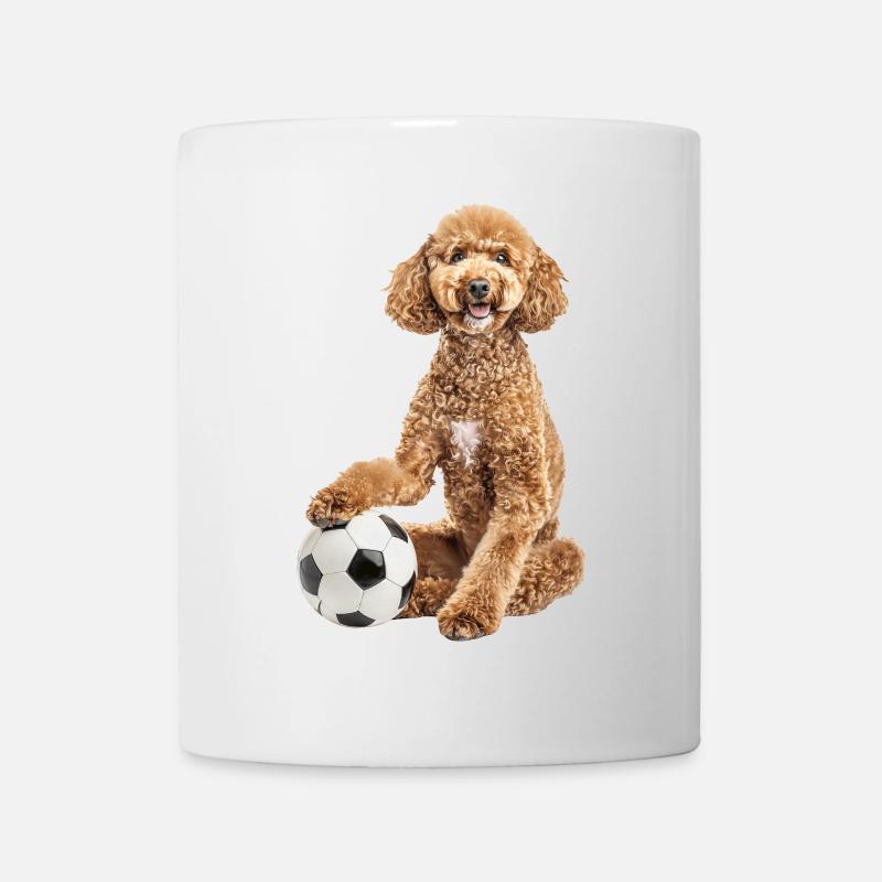 Pudel - Tasse - Weiß