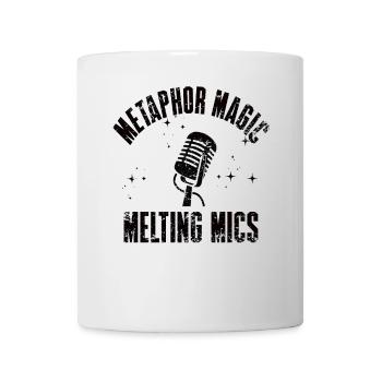Poetry Slam Metapher Magie Slam Poetry - Tasse - Weiß - Vorne