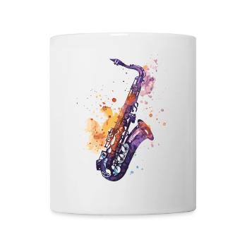 Saxophone - Mug - white - Front