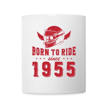 Born to ride since 1955 - Tasse - Weiß - Vorne