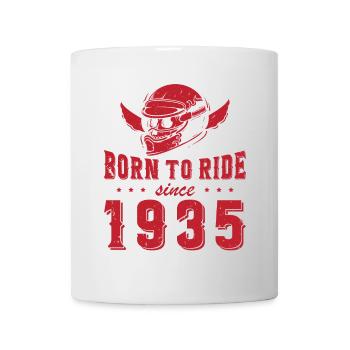 Born to ride since 1935 - Tasse - Weiß - Vorne