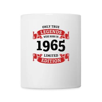 De vraies légendes sont nées en 1965 pour son 60e anniversaire - Mug blanc - blanc - Devant