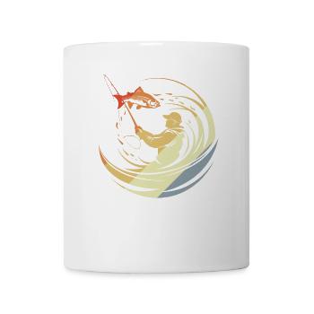 Vintage Fishing - Mug - white - Front