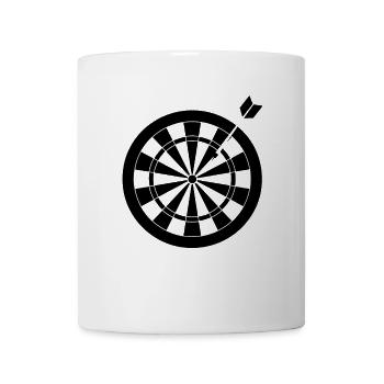 Dartboard - Mug - white - Front