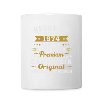 Hergestellt im Jahr 1974 50 Jahre Geburtstagsgeschenk - Tasse - Weiß - Vorne