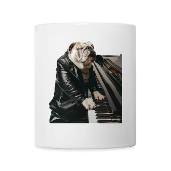 Bouledogue - Mug blanc - blanc - Devant