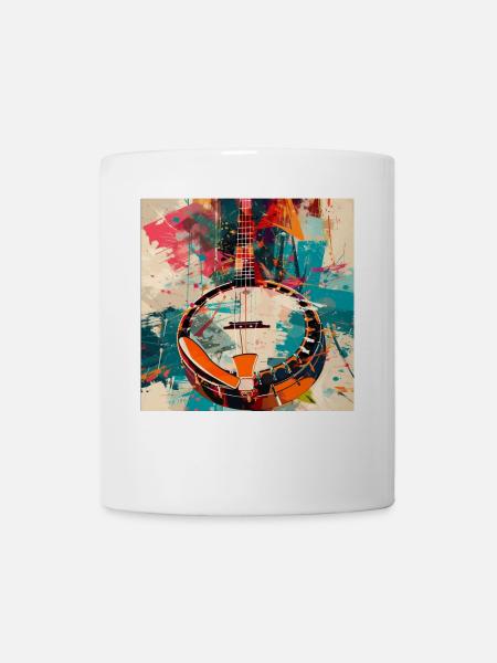 Banjo - Tasse - Weiß