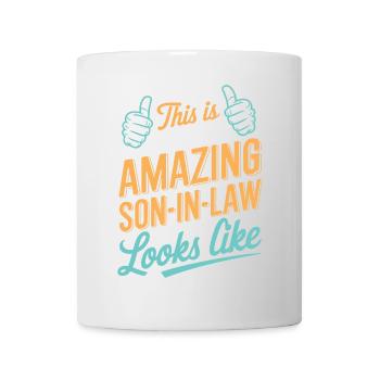 This Is What An Amazing Son In Law Looks Like - Mug - white - Front