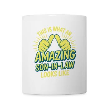 So sieht ein erstaunlicher Schwiegersohn aus - Tasse - Weiß - Vorne