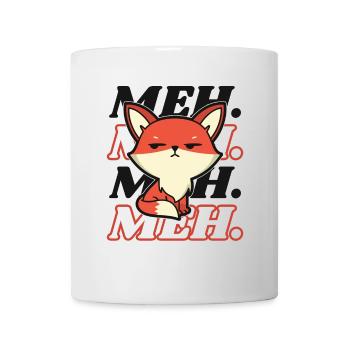 Meh Caninae Rotfuchs Canidae Fuchs Liebhaber Fuchs - Tasse - Weiß - Vorne