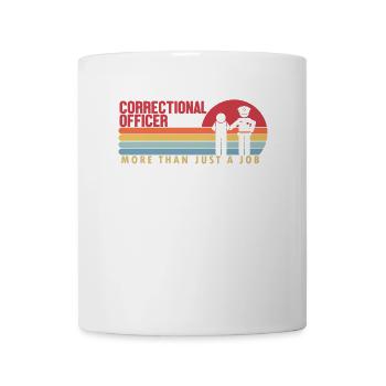 Agent correctionnel plus qu’un emploi Services correctionnels - Mug blanc - blanc - Devant