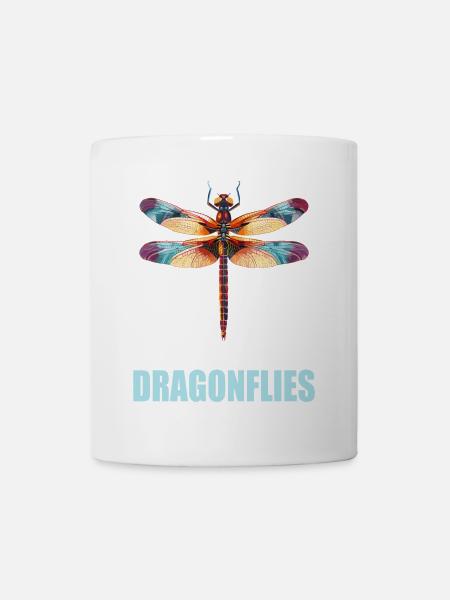 Libellen Libelle - Tasse - Weiß