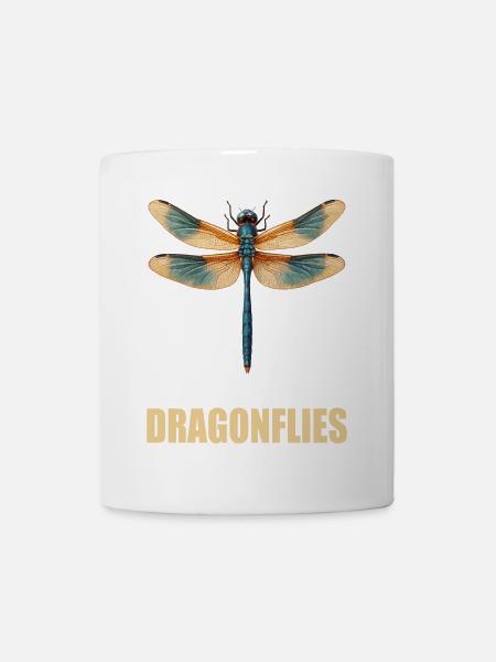 Libellen Libelle - Tasse - Weiß