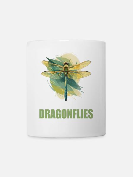 Libellules Libellule - Mug blanc - blanc