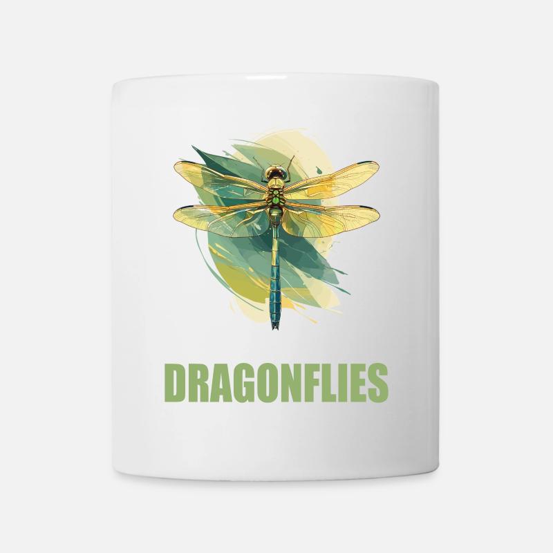 Libellen Libelle - Tasse - Weiß