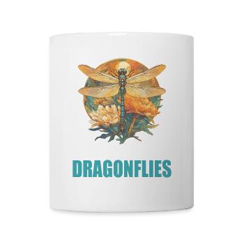 Libellen Libelle - Tasse - Weiß - Vorne