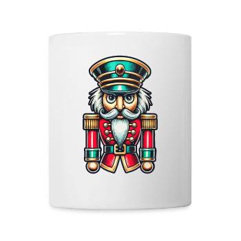 Weihnachtlicher Nussknacker Stilvoll Klassisch - Tasse - Weiß - Vorne