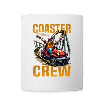 Vintage Rollercoaster Crew I Family Roller Coaster - Mug - white - Front