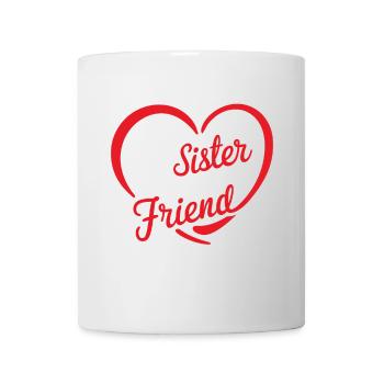 Always my Sister forever my friend - Mug - white - Front