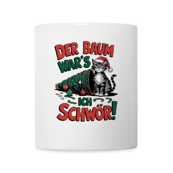 It was the tree, I swear - Mug - white - Front