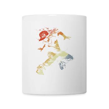 Vintage B-Girl - Tasse - Weiß - Vorne