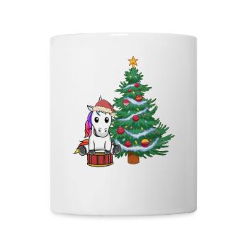 Unicorn Christmas Christmas Xmas - Mug - white - Front