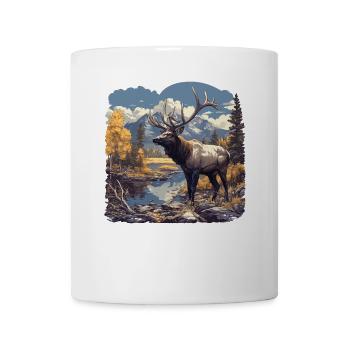 Elche Elch - Tasse - Weiß - Vorne