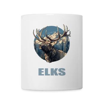 Elche Elch - Tasse - Weiß - Vorne