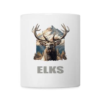 Elche Elch - Tasse - Weiß - Vorne