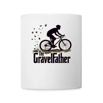The GravelFather Gravel Bike Gravelbiker - Tasse - Weiß - Vorne
