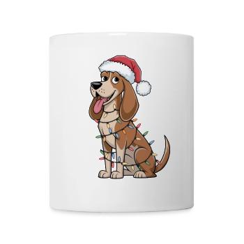 Pharaoh Hound Christmas Lights Xmas Dogs Gifts - Mug - white - Front