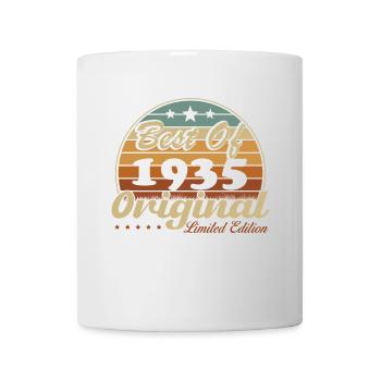 Original 1935 Vintage Retro Cadeau D’anniversaire - Mug blanc - blanc - Devant
