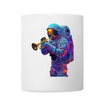 Astronaut Trompete - Tasse - Weiß - Vorne