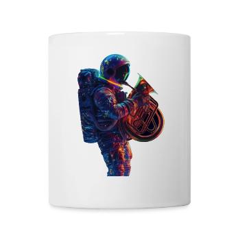 Astronaut Tuba - Mug - white - Front