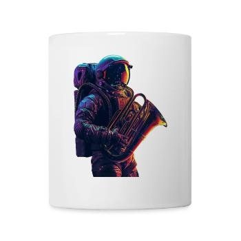 Astronaut Tuba - Mug - white - Front