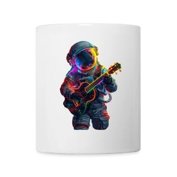 Astronauten Ukulele - Tasse - Weiß - Vorne