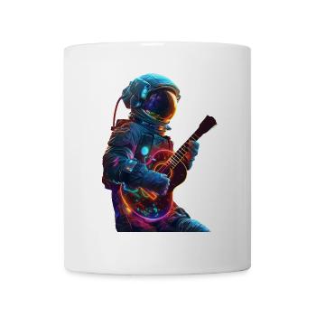 Astronauten Ukulele - Tasse - Weiß - Vorne