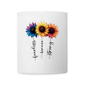 Summer Flowers Flower Inspiration Motivational Saying - Mug - white - Front