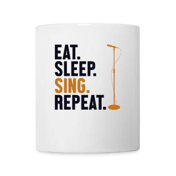 Eat Sleep Sing Repeat Opera House Tenor Singer - Mug - white - Front