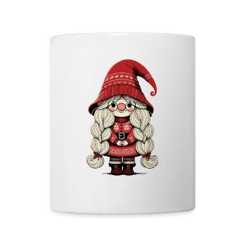 Christmas Gnome Gnome Girl - Mug - white - Front