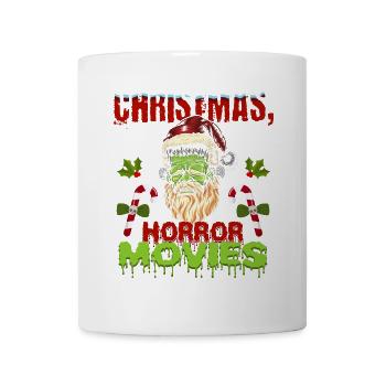 Film d’horreur Zombie Père Noël Noël Amour Horreur - Mug blanc - blanc - Devant