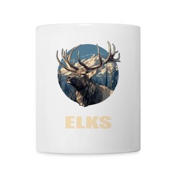 Elche Elch - Tasse - Weiß - Vorne