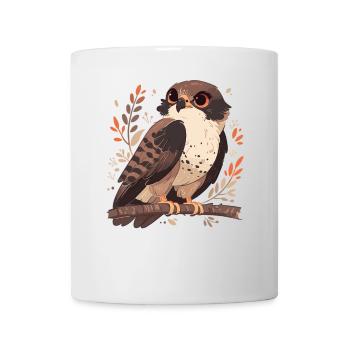 Faucon Faucon - Mug blanc - blanc - Devant