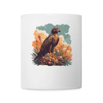 Faucon Faucon - Mug blanc - blanc - Devant