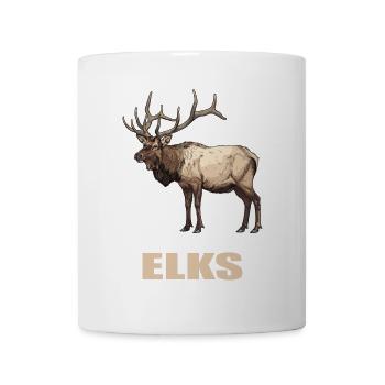 Elche Elch - Tasse - Weiß - Vorne